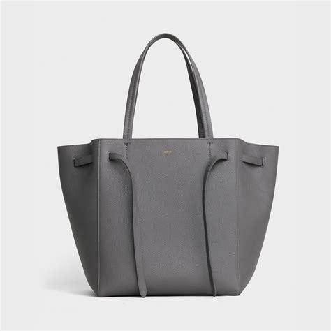 celine phantom black suede|CELINE Soft Grained Calfskin Small Belt Cabas .